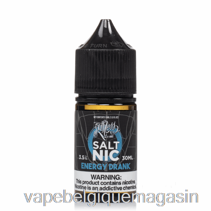 Vape Shop Bruxelles Boisson énergisante - Sels Impitoyables - 30ml 35mg